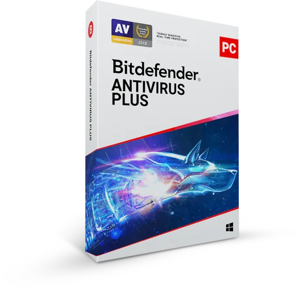 Antivirus Plus Bitdefender ESD, 3 usuarios, 1 año TMBD-415 (ESD descarga digital).