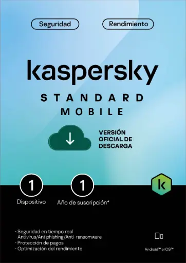 [TMKS-464] ESD Kaspersky Mobile 1 Disp 1 Año - TMKS-464