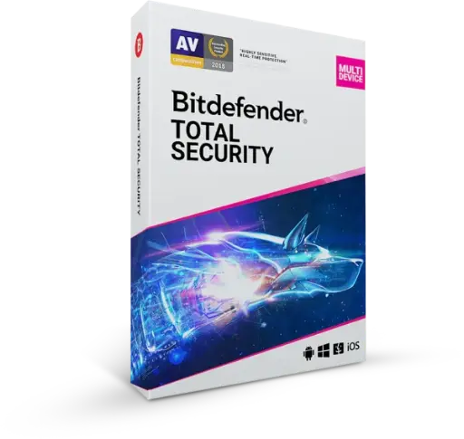 [TMBD-422] Antivirus Total Security Bitdefender ESD, 5 usuarios, 1 año TMBD-422 (ESD descarga digital).